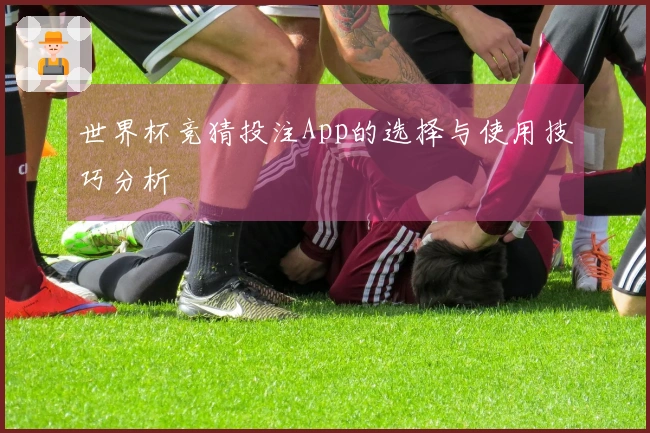 世界杯竞猜投注App的选择与使用技巧分析