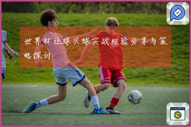 世界杯让球买球实战经验分享与策略探讨